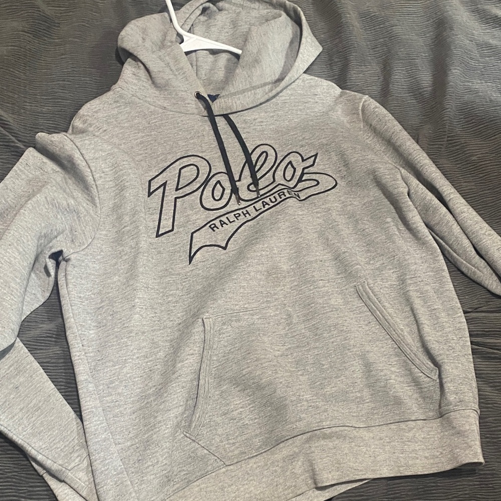 Ralph Lauren Gray Polo Men's Hoodie